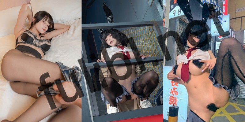 B站up福利姬@黏黏团子兔(Yiko湿润兔)25年10月订阅4套原版合集[308P+6V/7.14G]