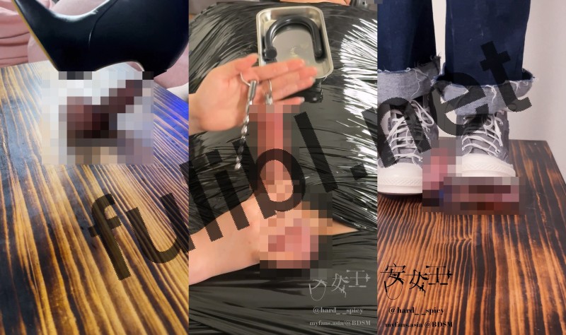 [重口警告]高颜值御姐@安女王 调教抖m男奴合集 第二弹[21V/13.2G]