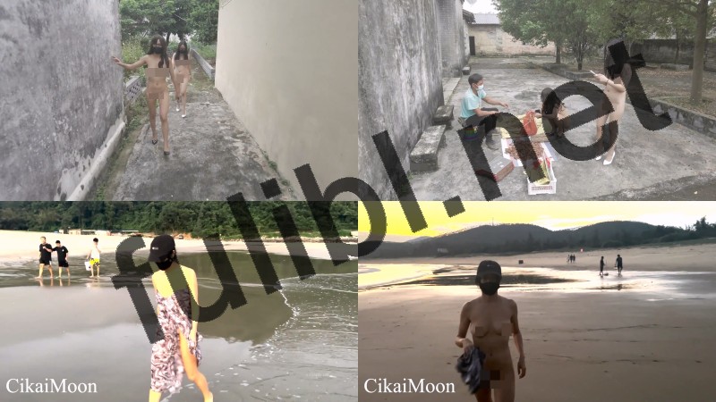 极限露出系网红@CikaiMoon 订阅尺度作 第五弹[4V/1.14G]