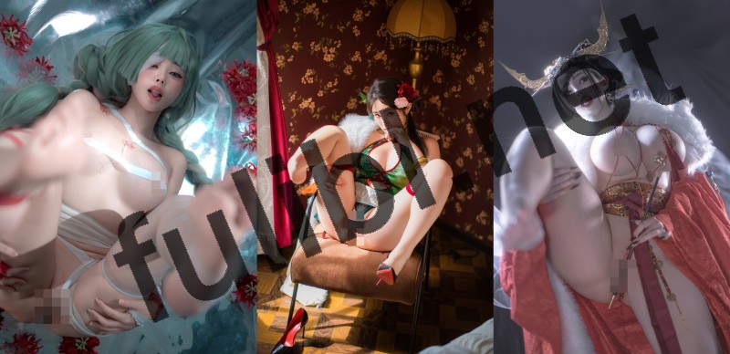 高质量coser@钛合金TiTi 尺度视图写真15套新作合集[1170P+6V/9.40G]